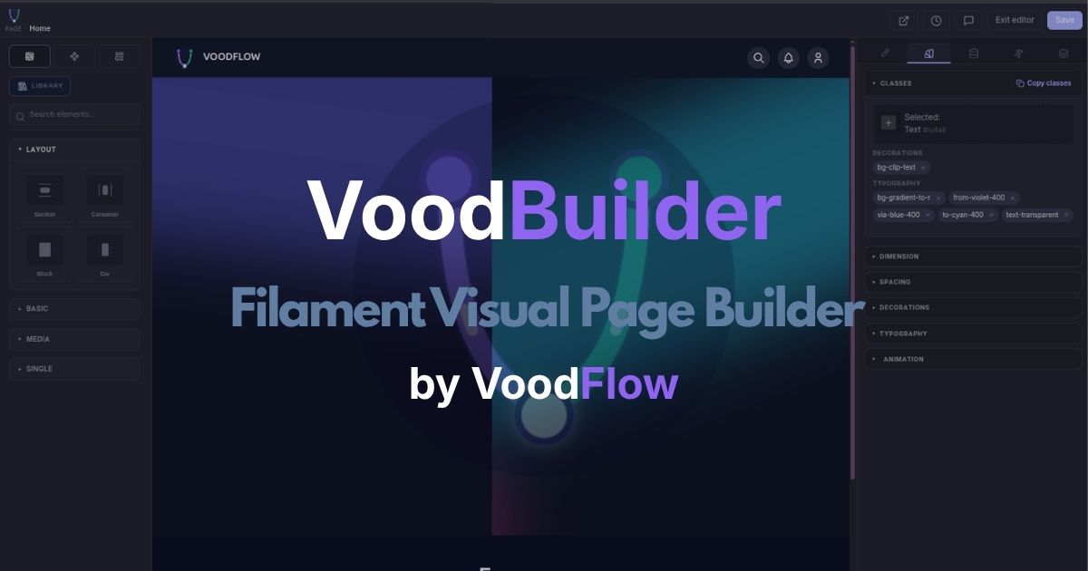 Voodbuilder developer